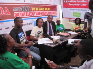 Press Conference held at the CEHURD Office on the LDC Request for an extension on TRIPS (Trade Related Aspects of Intellectual Property) Obligations.