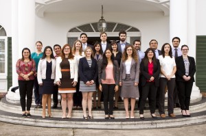 Interns and visiting professionals at the Inter-American Court of Human Rights, summer 2015
