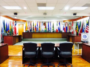 The Courtroom at the Inter-American Court of Human Rights