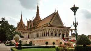 Le palais royal de Phnom Penh. 