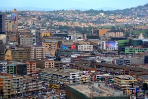 A bird's eye view of Kampala