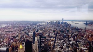 View from the top of the Empire State Buiding