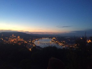 View of Budapest from Gellért Hill 